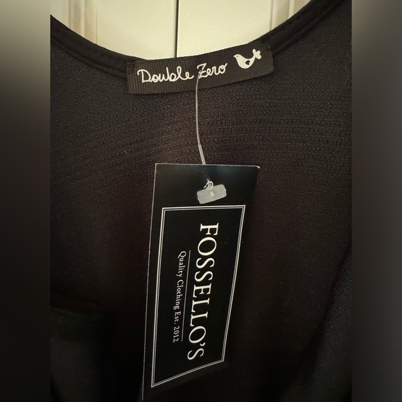 Double Zero black dress size small - Picture 3 of 4